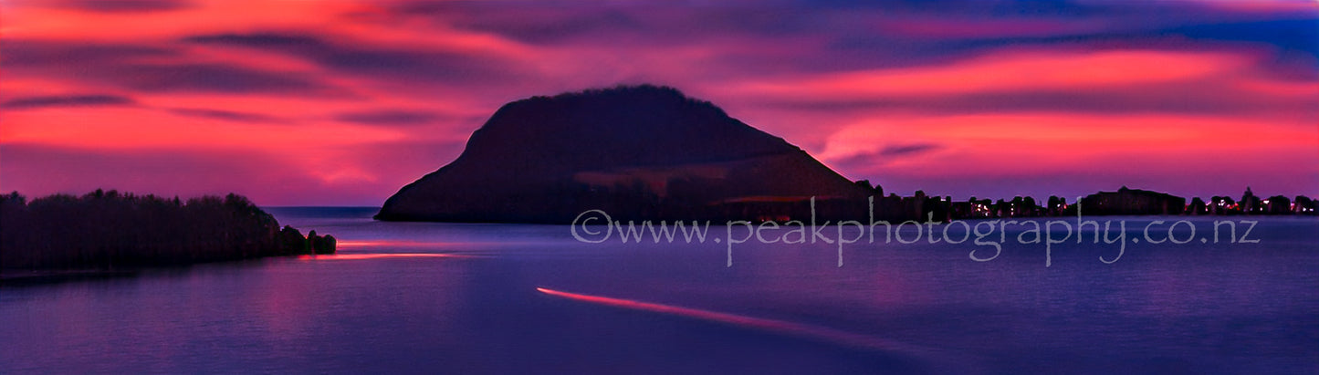 Mount Maunganui at Dawn - Panorama - Choose your size