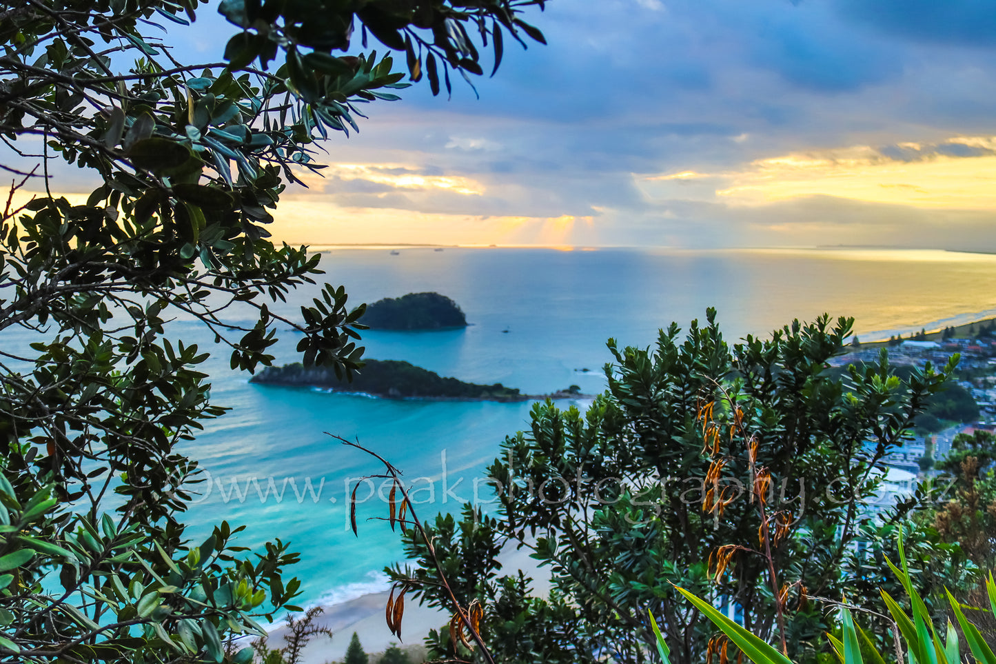 Leisure Island/Moturiki Sunrise - Choose your size