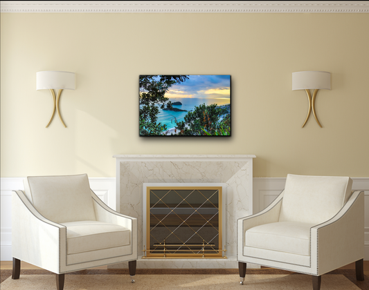 Leisure Island/Moturiki Sunrise Canvas - Choose your size
