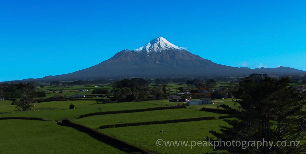 Mount Taranaki Choose your size